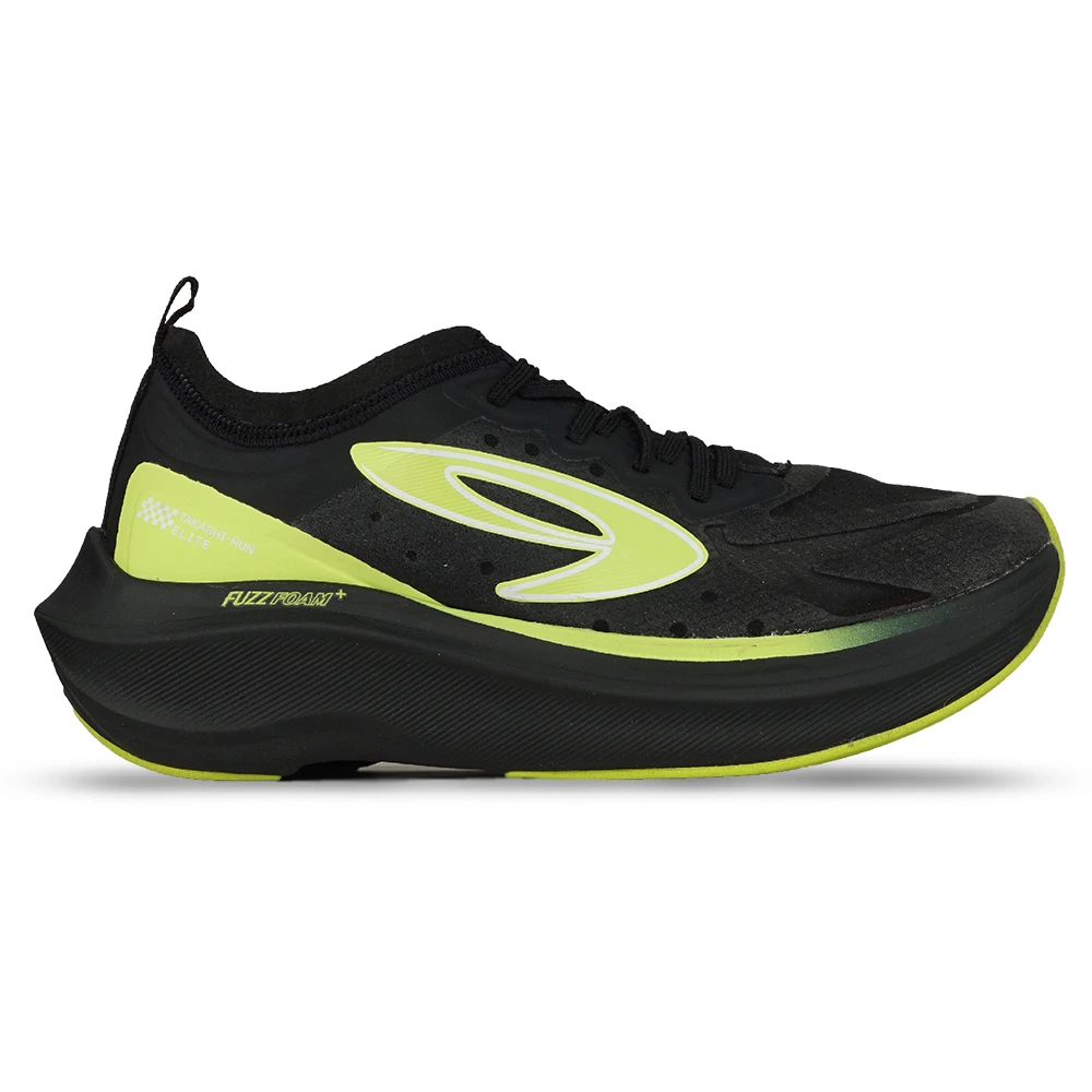 Sepatu Running 910 Takashi Run Elite - Hitam/Hijau Neon