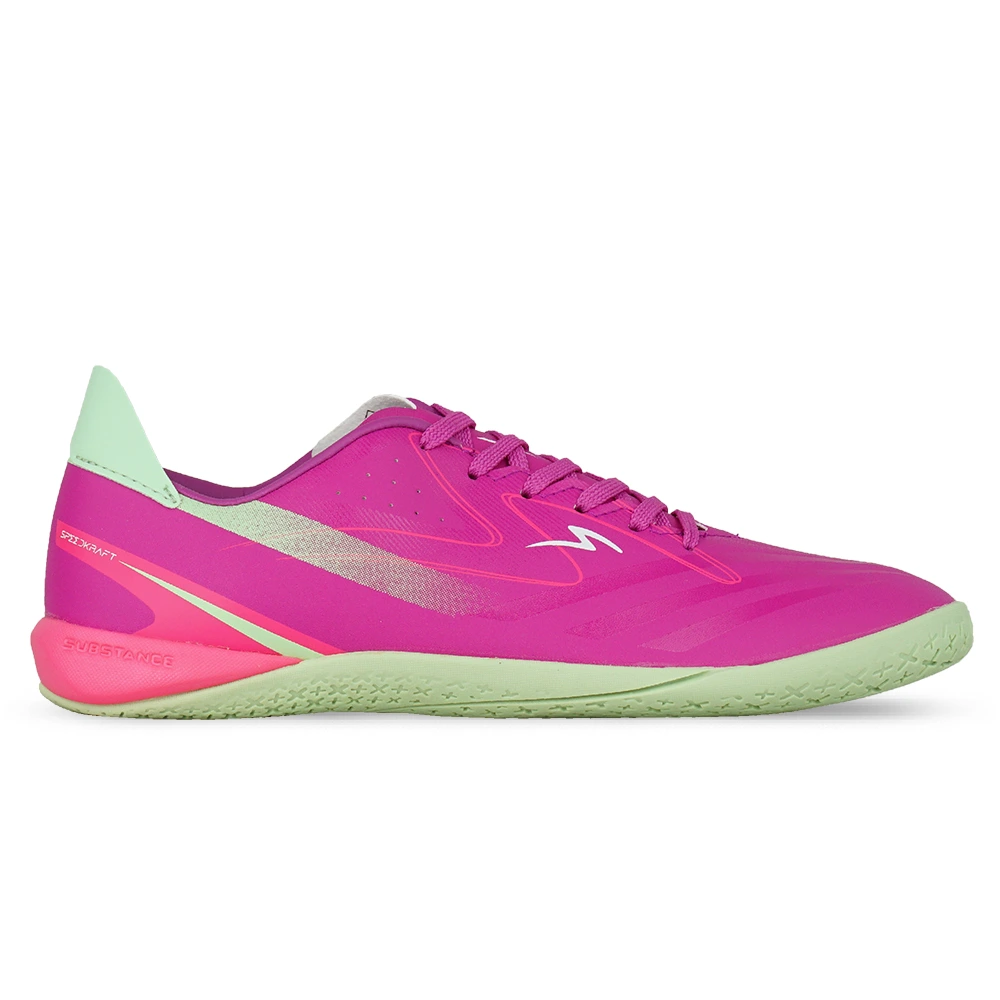 Sepatu Futsal Specs Accelerator Speedkraft Core IN - Purple Cactcus/Volt Pink