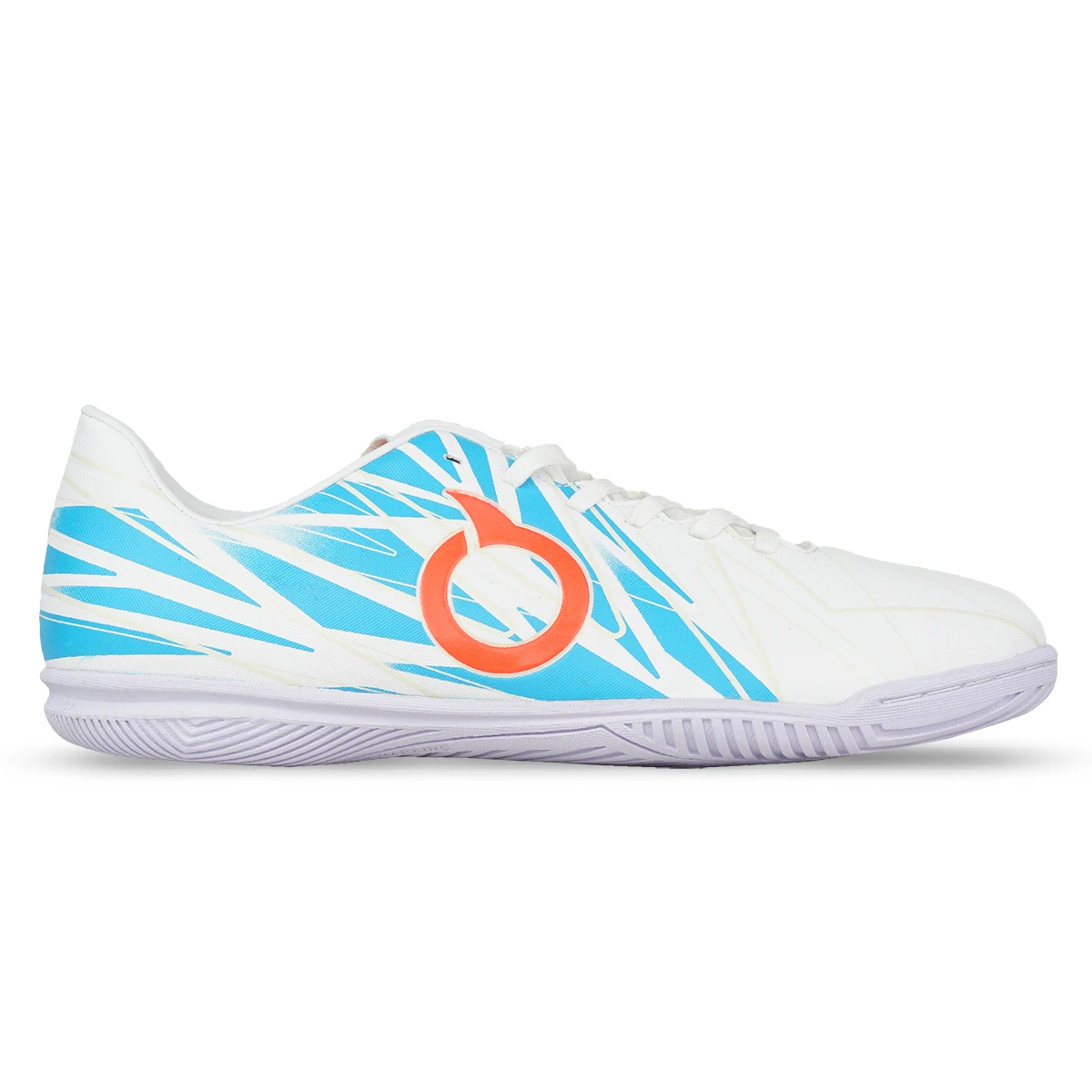 Sepatu Futsal Ortuseight Trofeo IN - White/Cyan