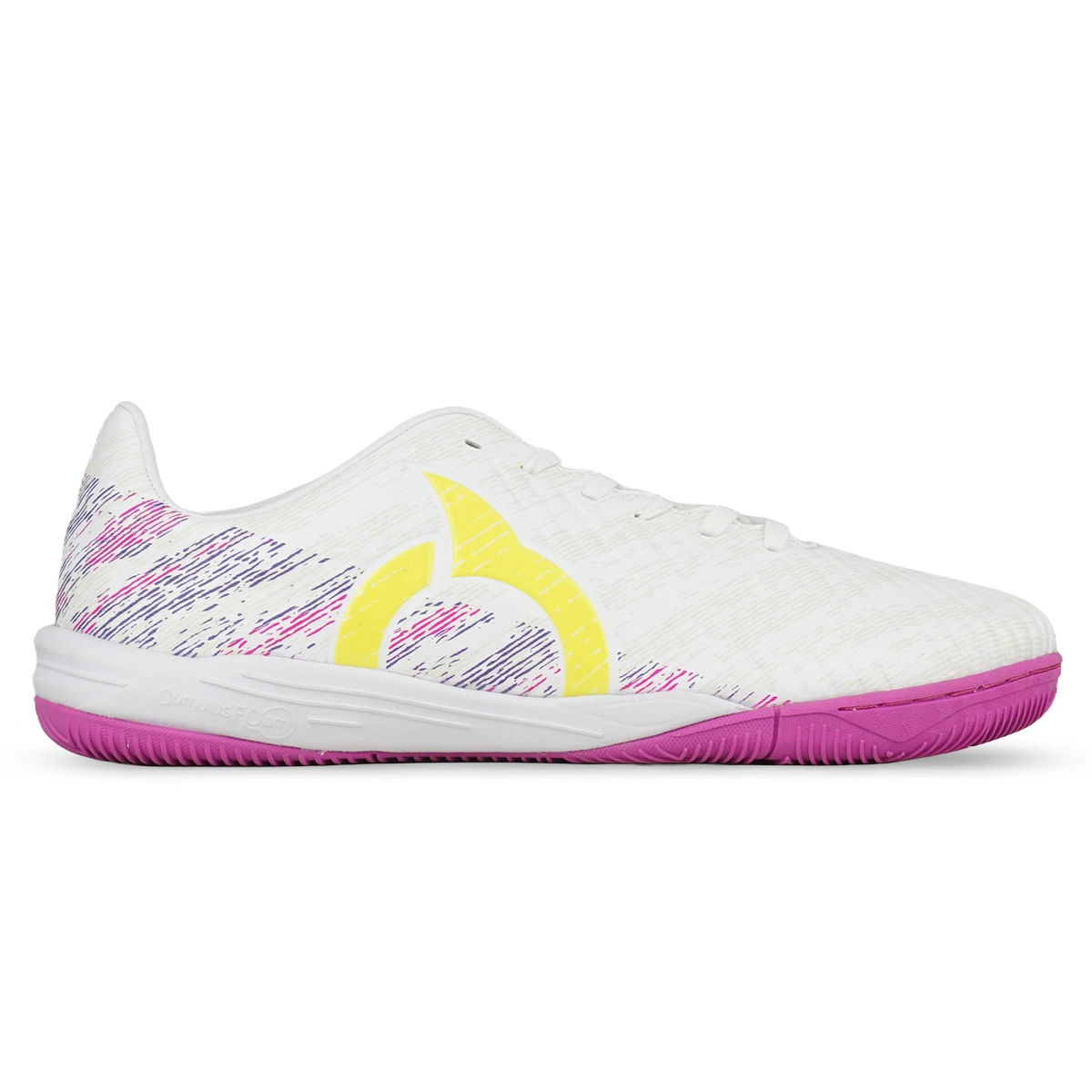 Sepatu Futsal Ortuseight Forte Vantage V2 IN - White/Yellow