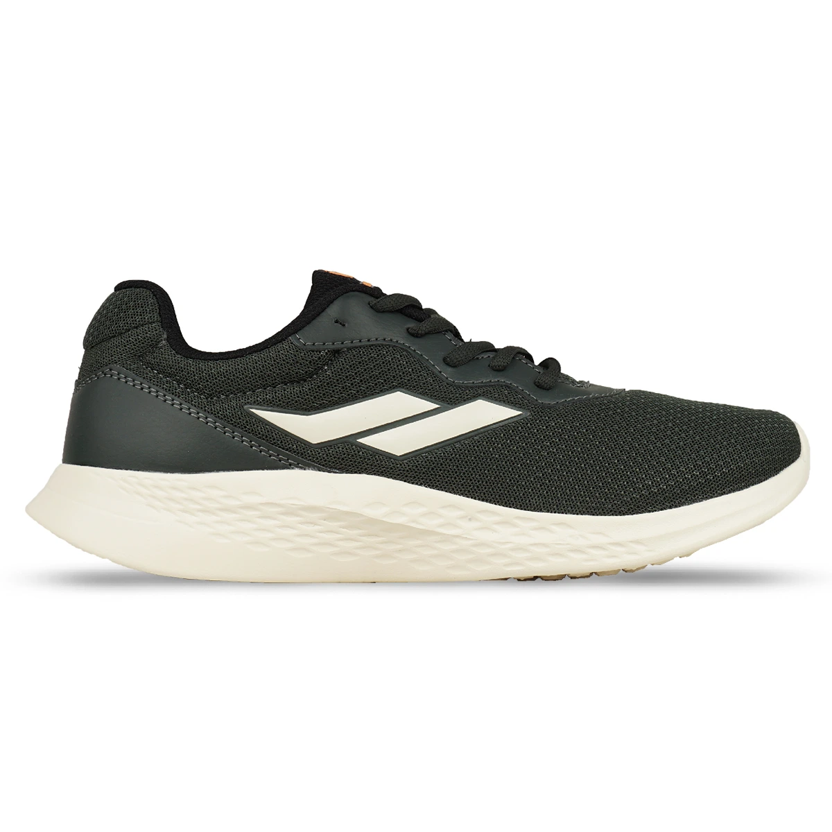 Sepatu Running Mills Specter - Olive/Broken.White/Orange