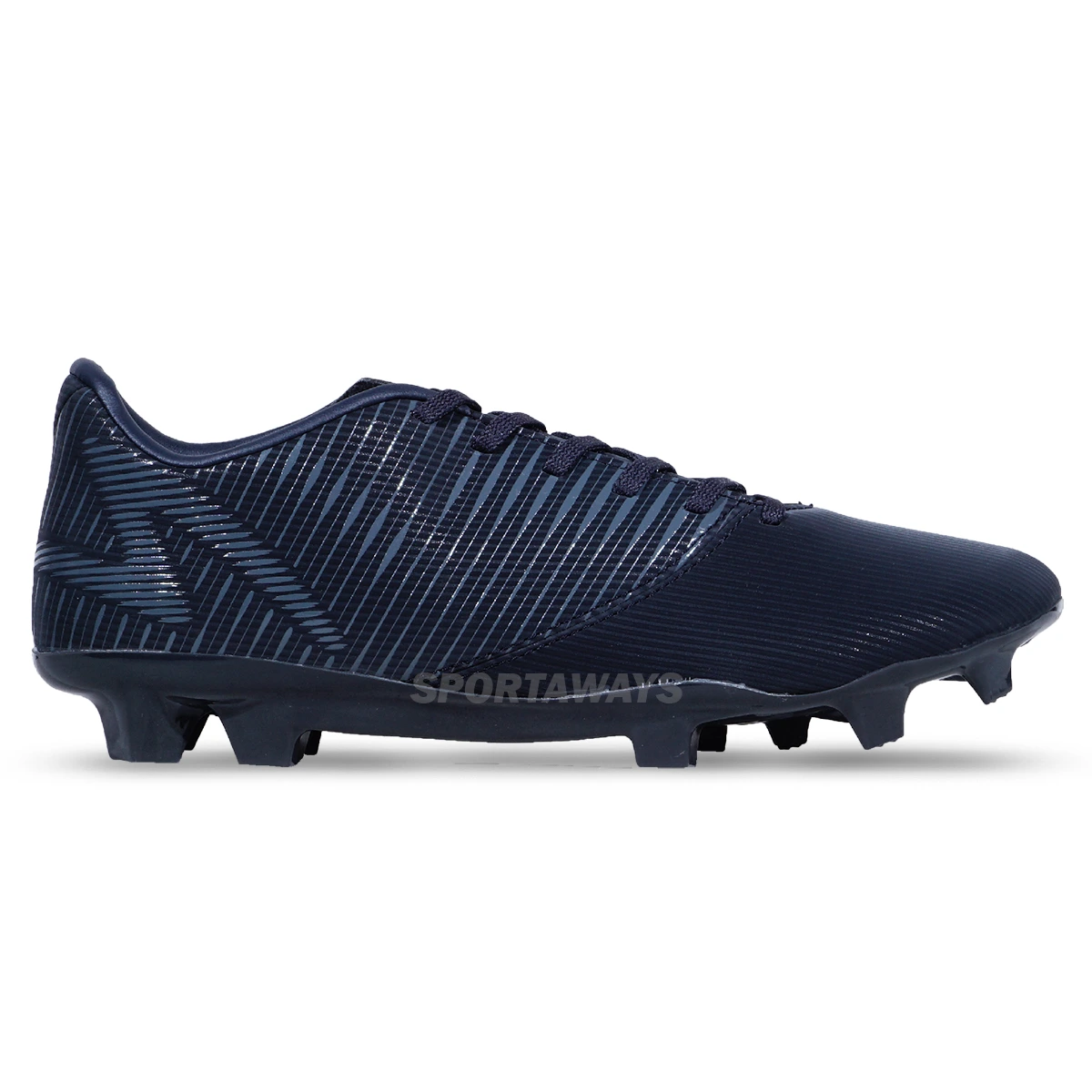 Sepatu Bola Specs Verutm FG - Ebony/Steel Gray