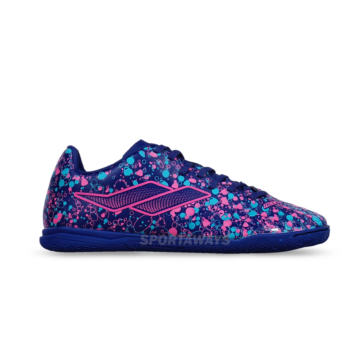 Sepatu Futsal Mills Oxy IN JR - Navy/Magenta